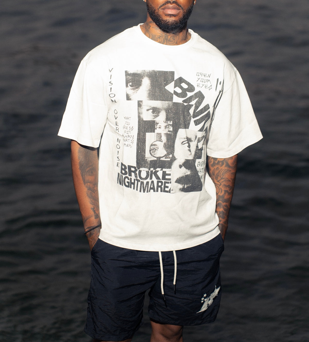 BNM “111” DIRTY WASH TEE